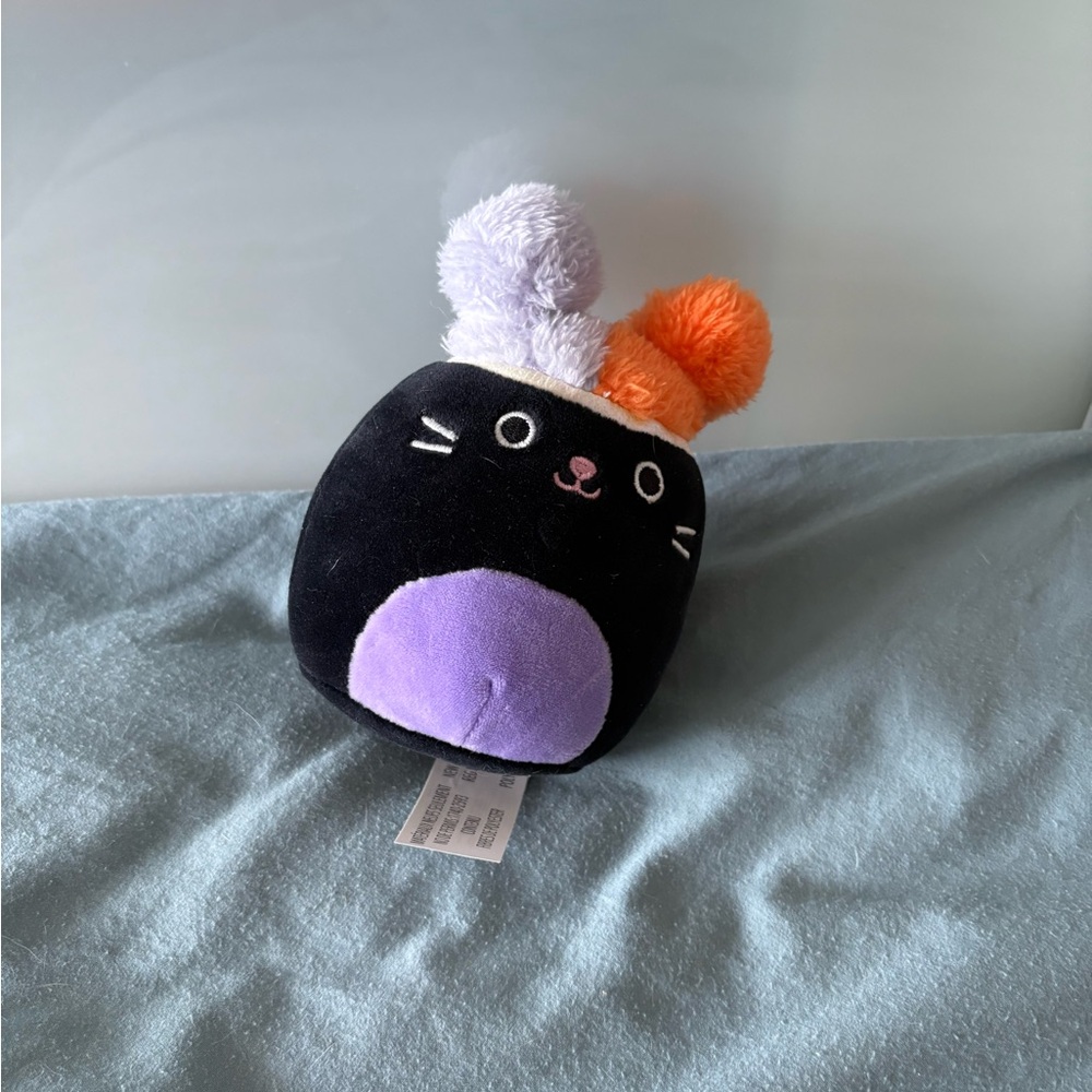 Halloween cat squishmallow